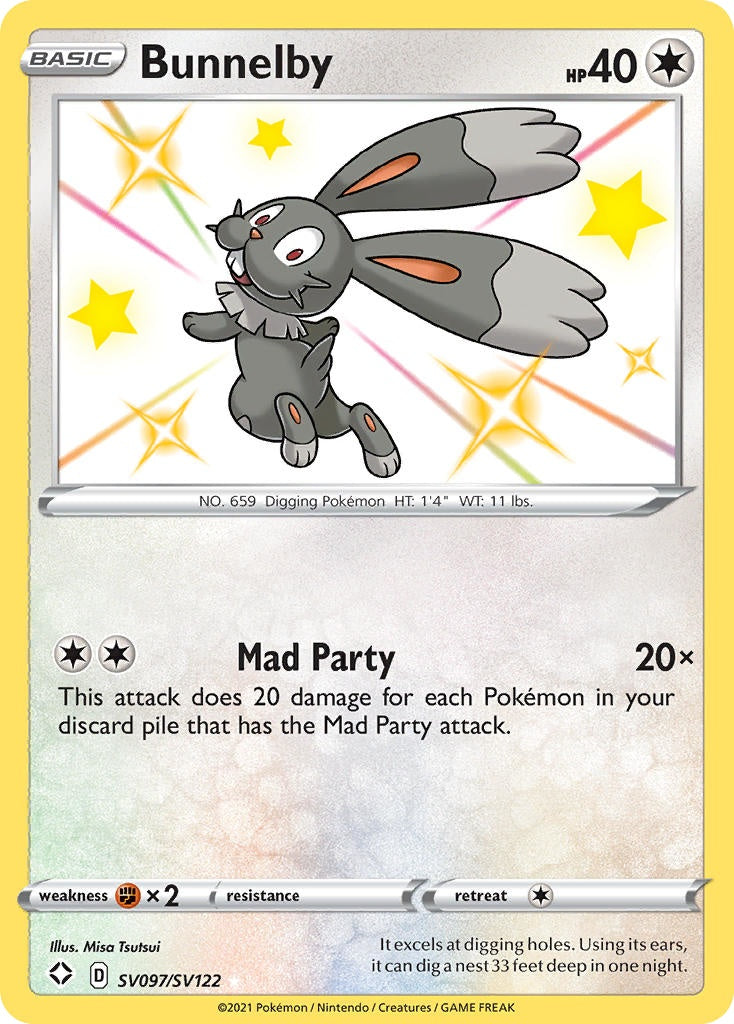 Bunnelby [SWSH45SV - SV097]