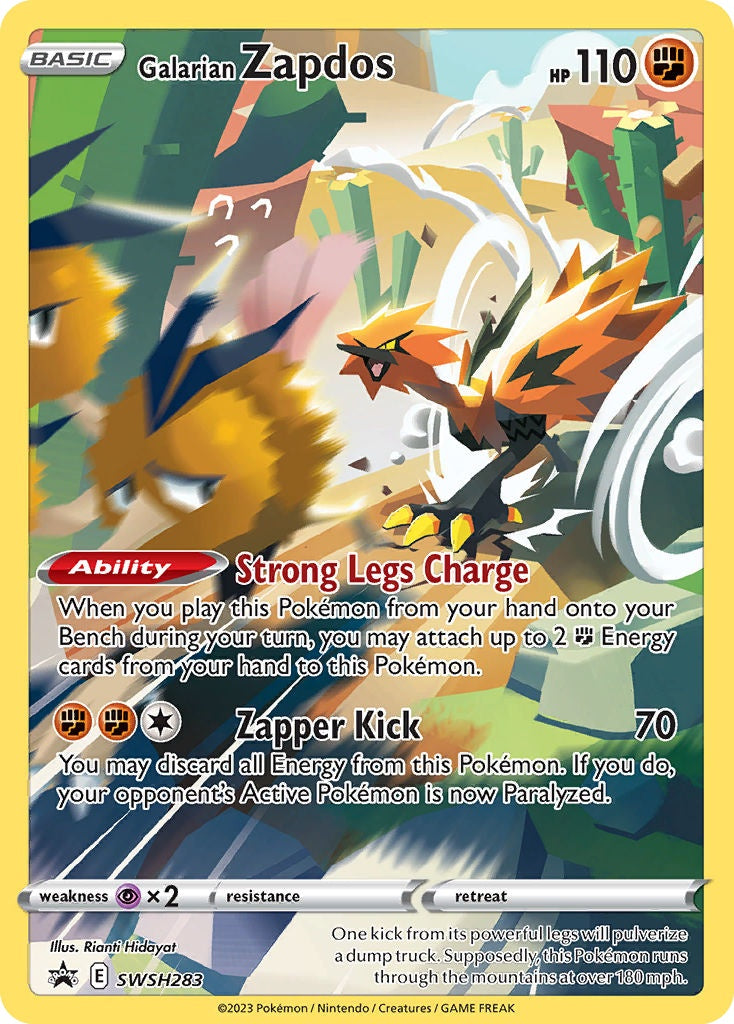 Galarian Zapdos [SWSHP - SWSH283]