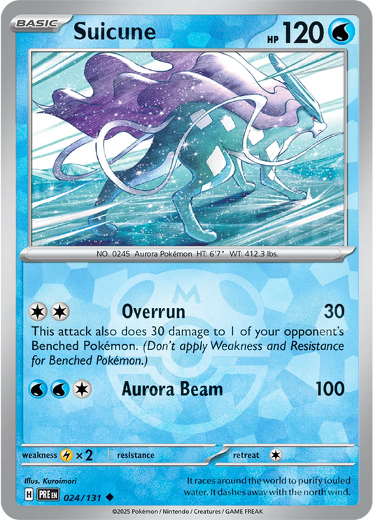 Suicune (Master Ball Pattern) 024/131
