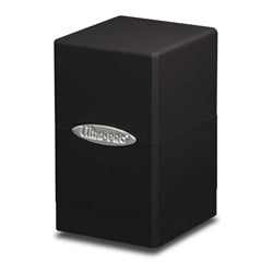 DECK BOX SATIN TOWER JET BLACK