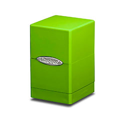 DECK BOX SATIN TOWER LIME GREEN