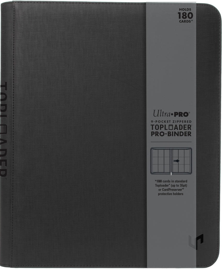 UP ZIP BINDER PRO TOPLOADER PREMIUM 9PKT
