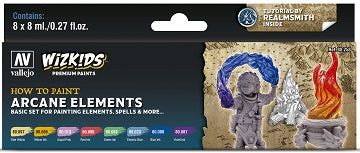 VALLEJO: WIZKIDS PREMIUM SET ARCANE ELEMENTS
