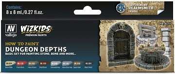 VALLEJO: WIZKIDS PREMIUM SET DUNGEON DEPTHS