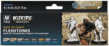 VALLEJO: WIZKIDS PREMIUM SET FLESHTONES