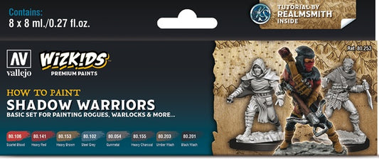 VALLEJO: WIZKIDS PREMIUM SET SHADOW WARRIORS