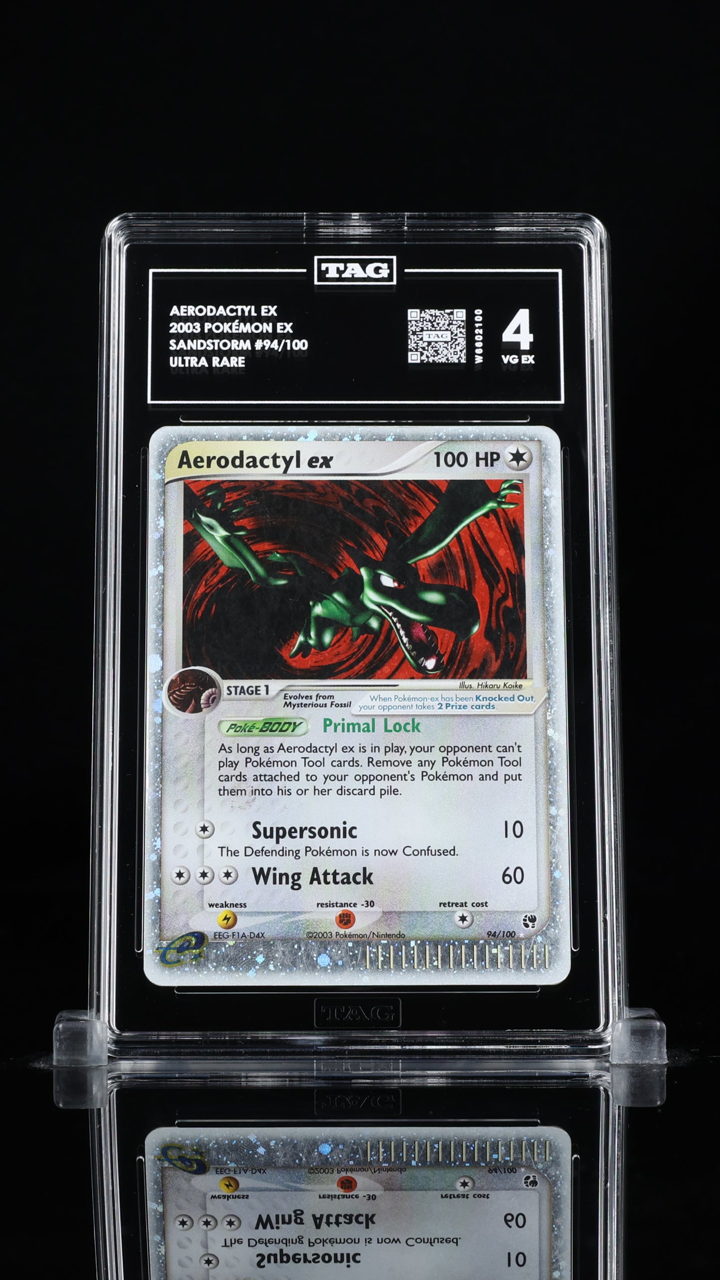 Aerodactyl ex	4 VG EX 94/100