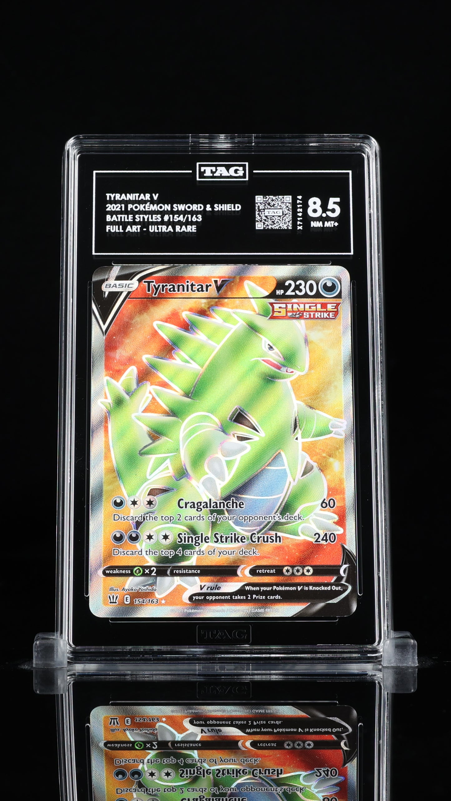 Tyranitar V	8.5 NM MT+ 154/163