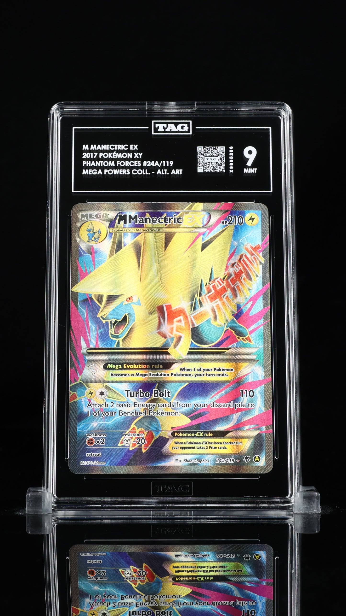 Mega Manectric ex	9 MINT 24a/119