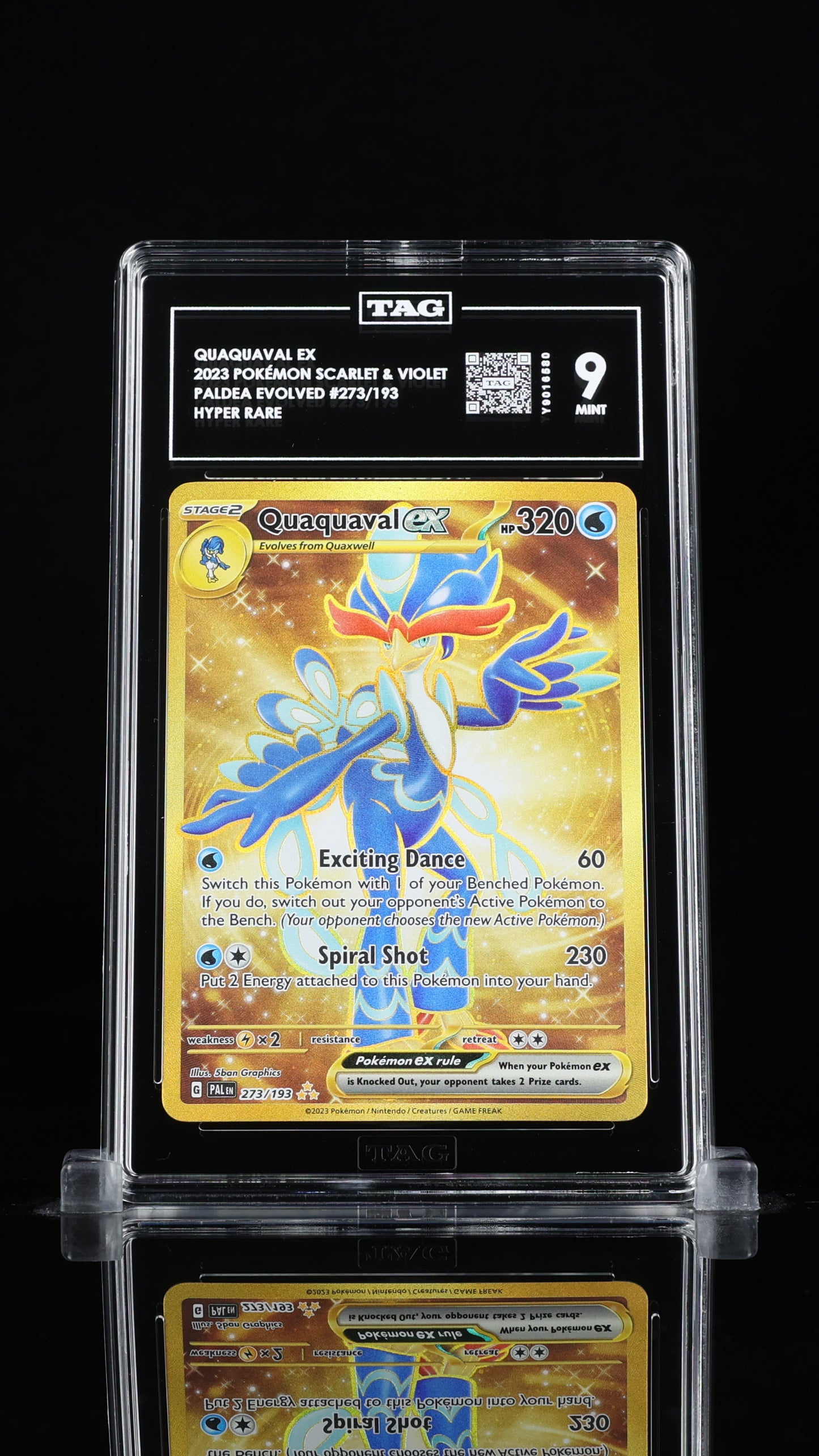 Quaquaval ex	9 MINT 273/193