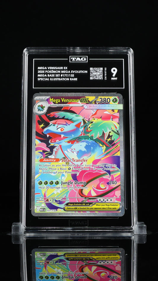 Mega Venusaur ex 9 MINT 177/132