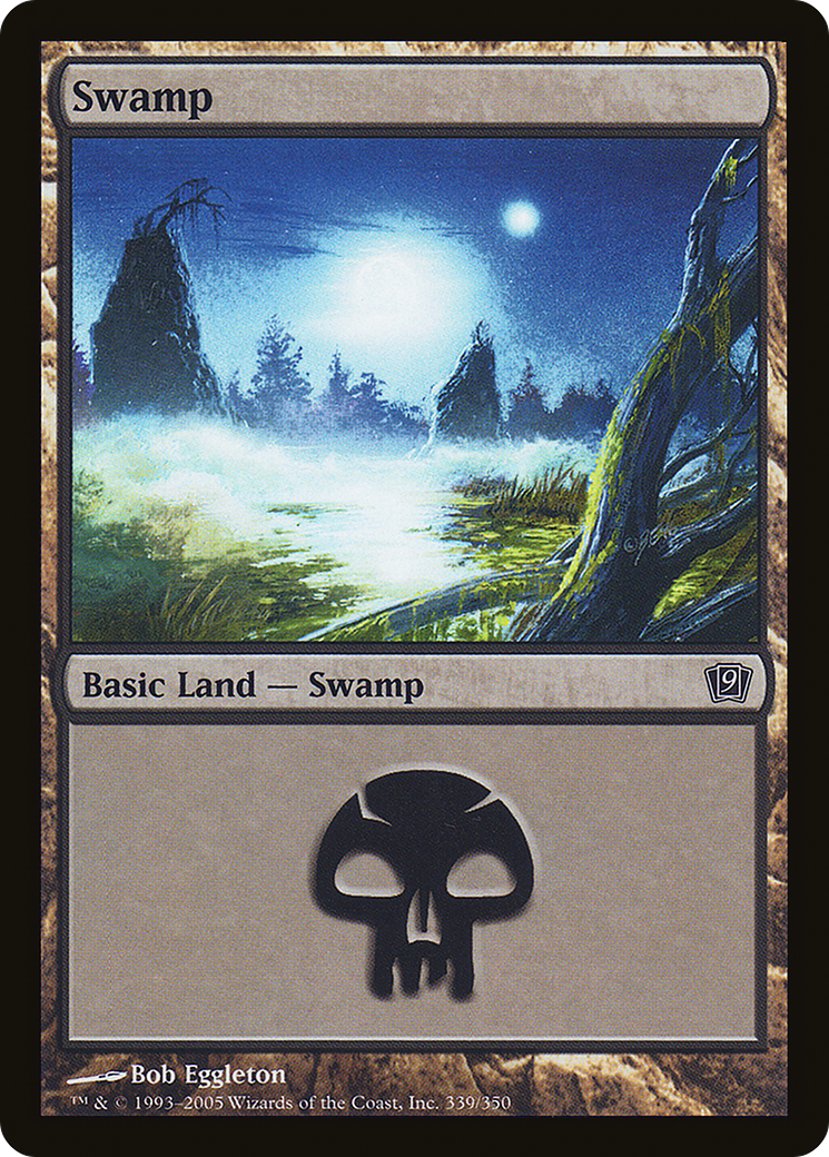 Swamp (9ED-339★) - Ninth Edition Foil