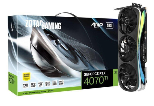 ZOTAC GEFORCE RTX 4070 Ti AMP EXTREME AIRO 12GB GDDR6X