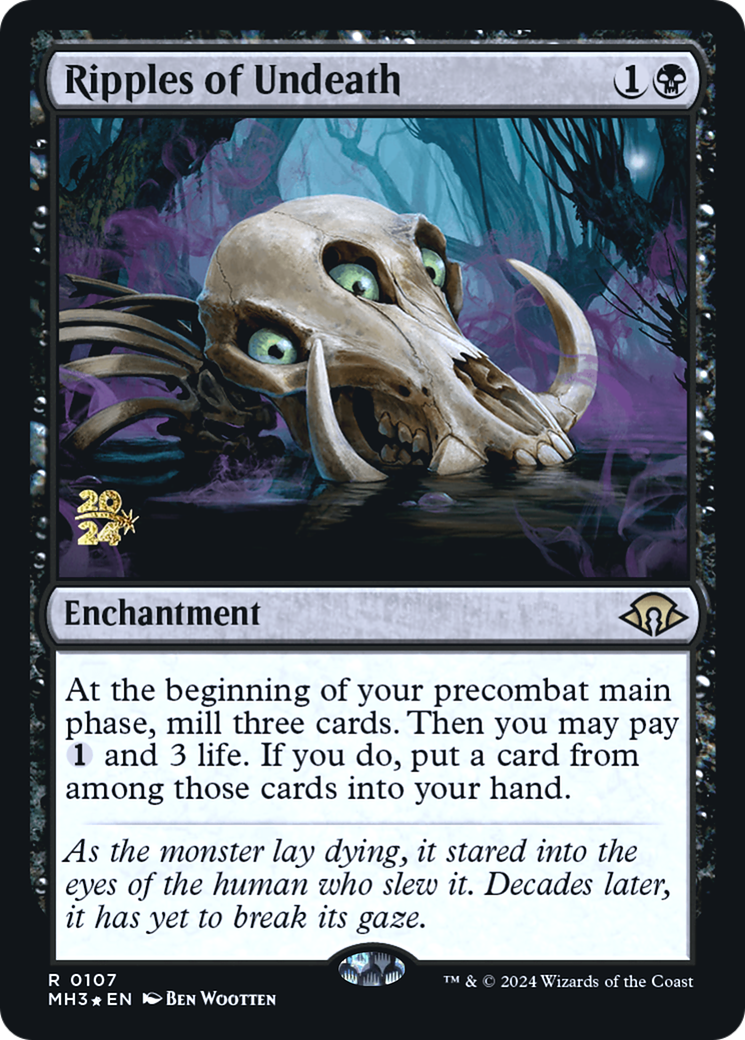 Ripples of Undeath (PRE-107S) - Modern Horizons 3 Promos Foil