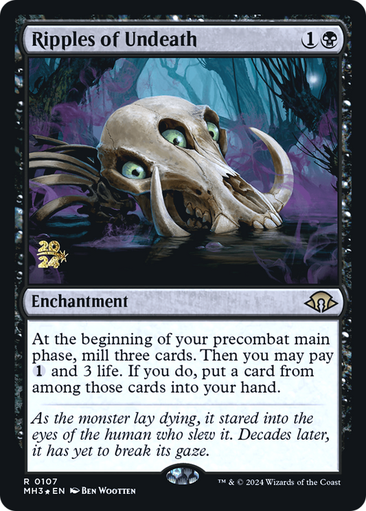 Ripples of Undeath (PRE-107S) - Modern Horizons 3 Promos Foil