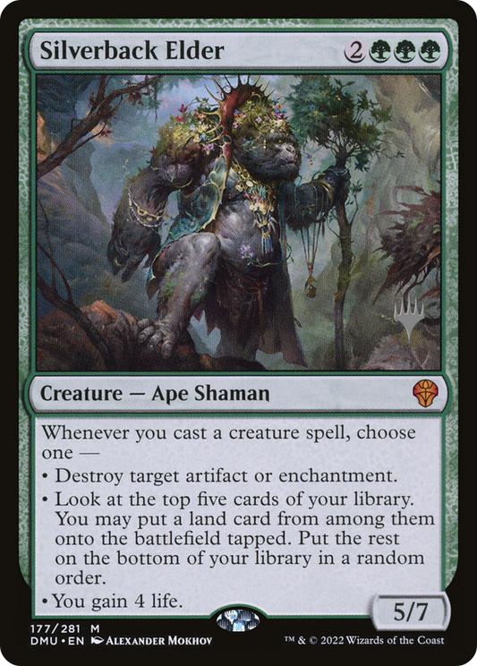 Silverback Elder (PPDMU-177P) - Dominaria United Promos