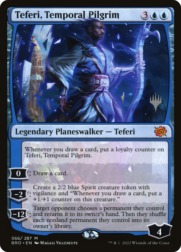 Teferi, Temporal Pilgrim (PPBRO-66P) - The Brothers' War Promos Foil