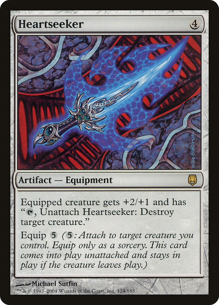Heartseeker (DST-124) - Darksteel Foil