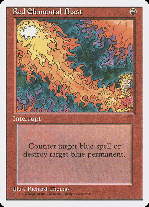 Red Elemental Blast [4ED - 218]