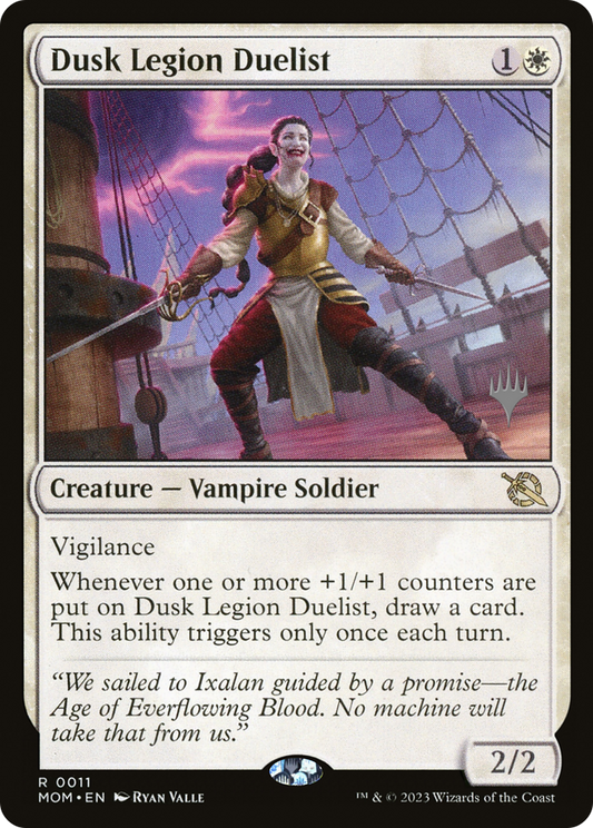 Dusk Legion Duelist (PPMOM-11P) - March of the Machine Promos Foil