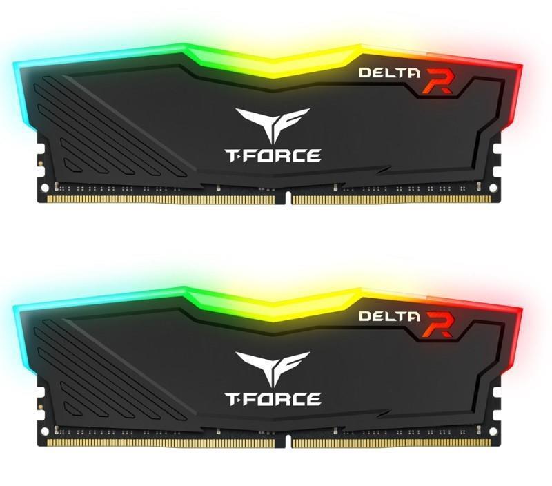 TEAMGROUP TF3D416G3600HC18JDC01 DELTA RGB 2x8GB DR4 3600MHz CL18 UDIMM BLK