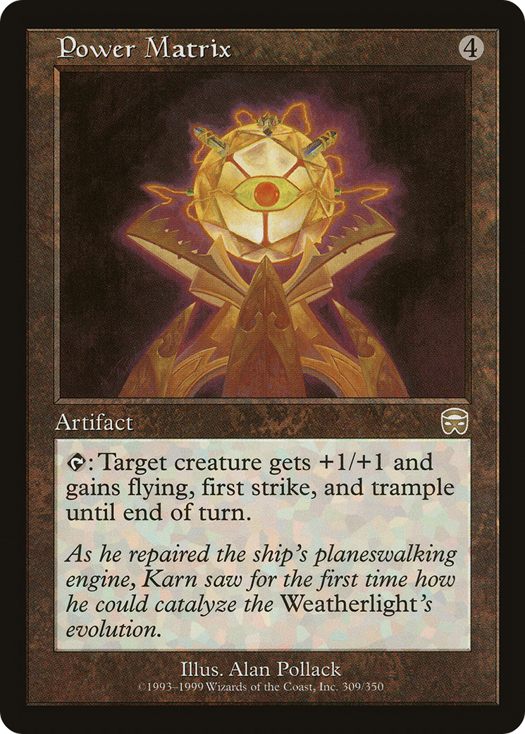 Power Matrix (MMQ-309) - Mercadian Masques Foil