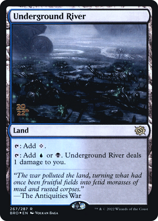 Underground River (PRE-267S) - The Brothers' War Promos Foil