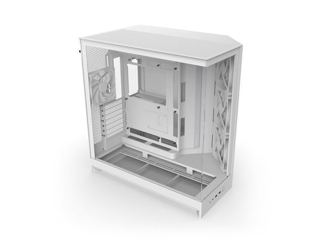 NZXT CM-H92FW-01 H9 FLOW Mid Tower Clear TG White
