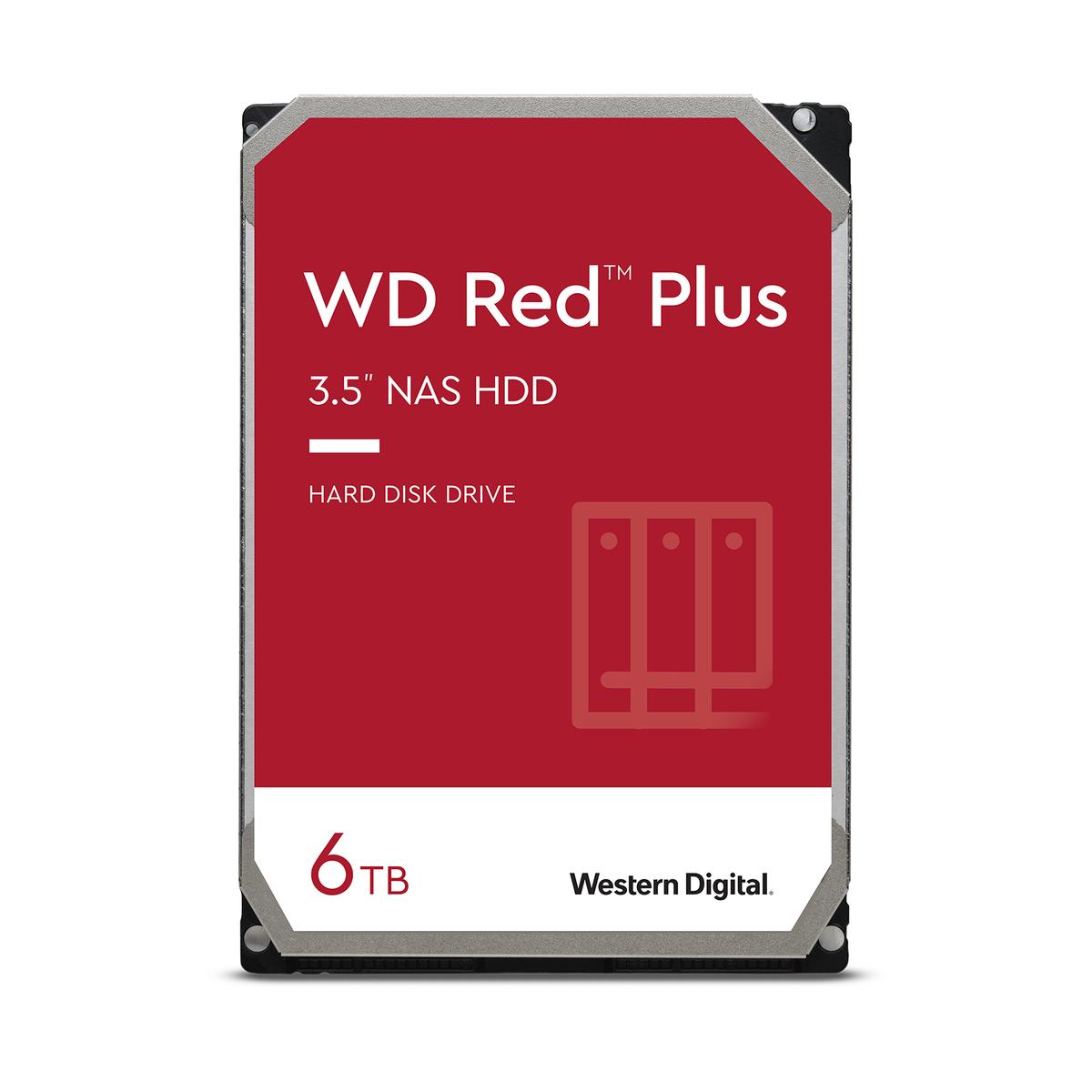 Western Digital HD WD60EFPX 6TB 3.5 WD Red Plus NAS HD SATA 256MB 5400rpm