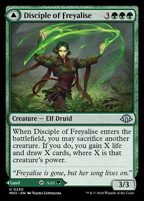Disciple of Freyalise // Garden of Freyalise [MH3 - 250]