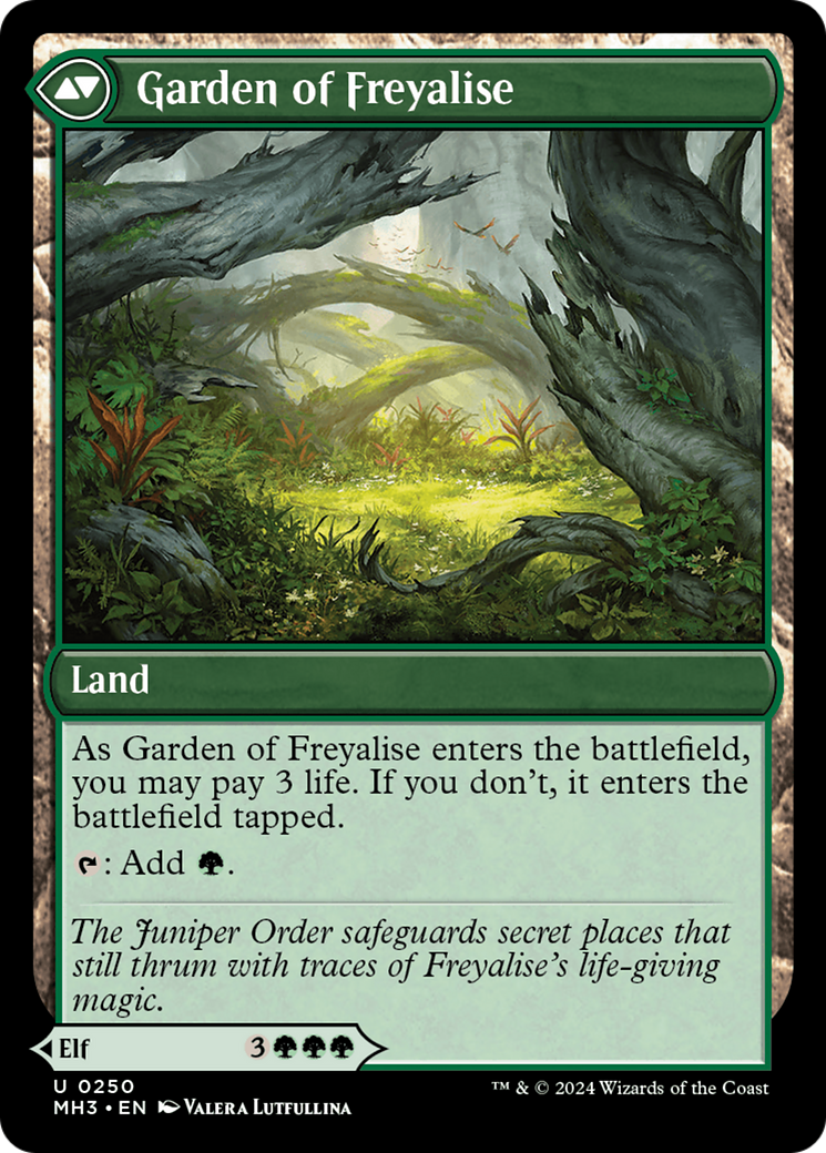 Disciple of Freyalise // Garden of Freyalise (MH3-250) - Modern Horizons 3