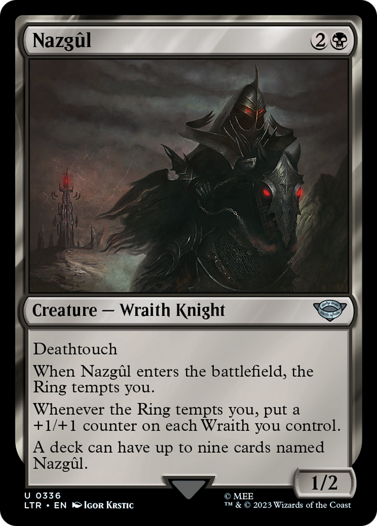 Nazgûl (LTR-336) - The Lord of the Rings: Tales of Middle-earth Foil