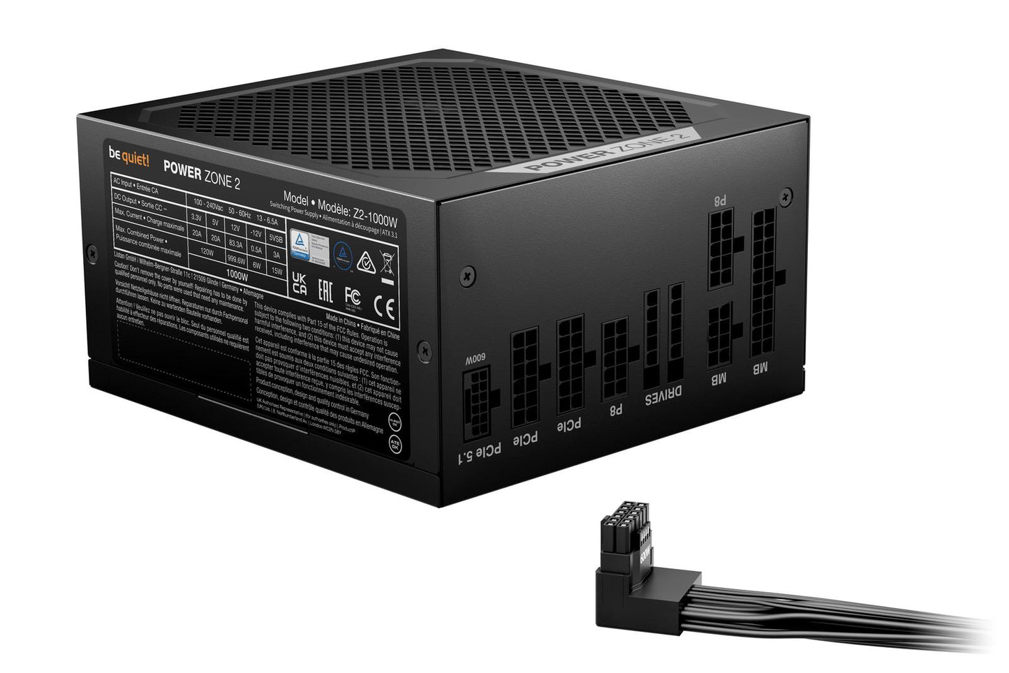 be quiet! PS BP030US Power Zone 2 1200W 80+ Platinum