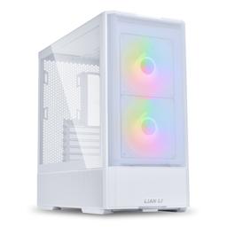 Lian-Li LANCOOL 207 White Mid Tower TG 2x3.5HDD or 2.5SSD White