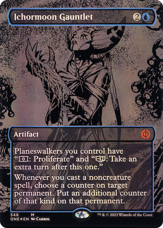 Ichormoon Gauntlet (ONE-348) - Phyrexia: All Will Be One (Borderless) Foil