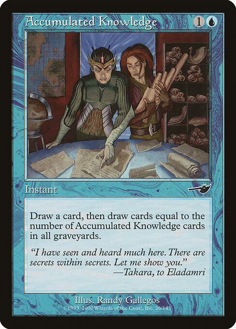 Accumulated Knowledge [NEM - 26]
