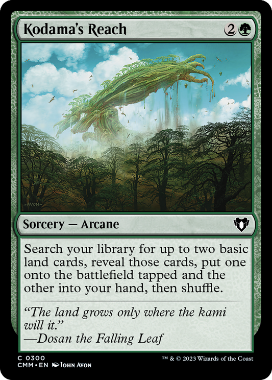 Kodama's Reach (CMM-300) - Commander Masters Foil