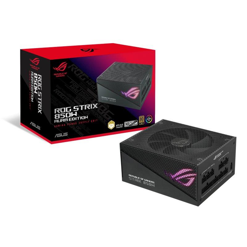 ASUS ROG STRIX AURA 850W 80+ Or ATX Vente au détail