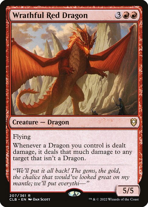 Wrathful Red Dragon [CLB - 207]