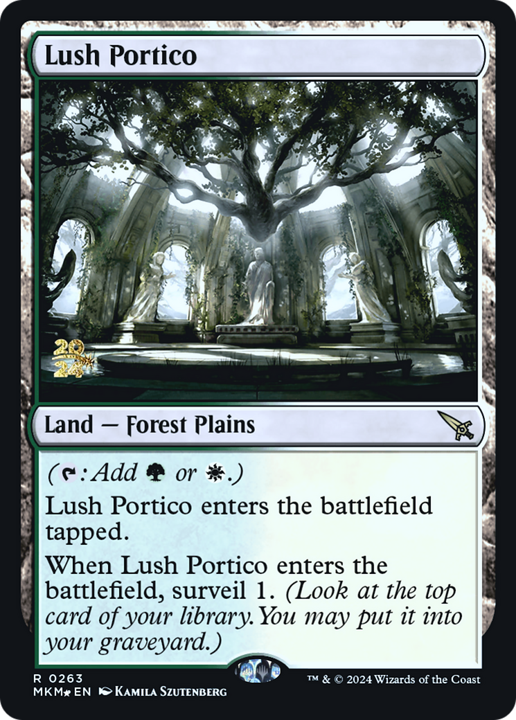 Lush Portico (PRE-263S) - Murders at Karlov Manor Promos Foil