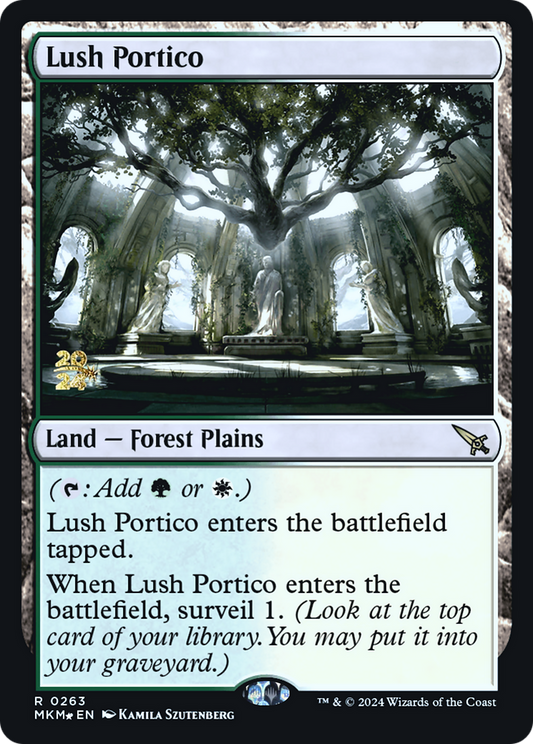 Lush Portico (PRE-263S) - Murders at Karlov Manor Promos Foil