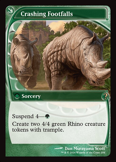 Crashing Footfalls [MB2 - 204]