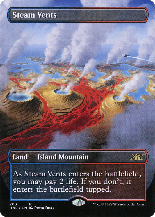 Steam Vents (UNF-283) - Unfinity (Borderless) Foil
