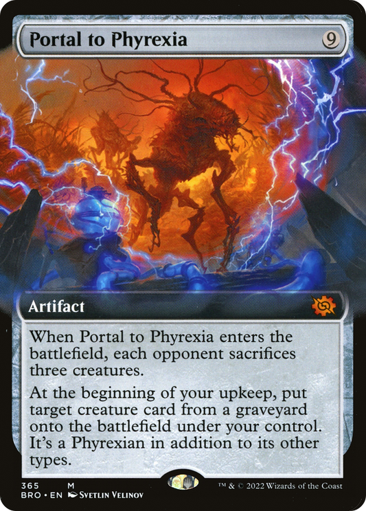 Portal to Phyrexia (BRO-365) - The Brothers' War: (Extended Art)