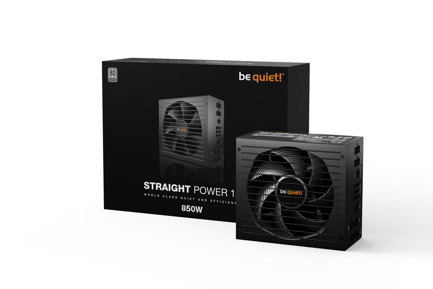 be quiet! BN515 850W STRAIGHT POWER 12 ATX3.0 80Plus Platinum Black