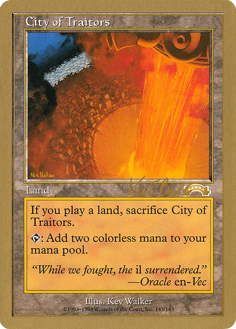City of Traitors [WC99 - kb143a]