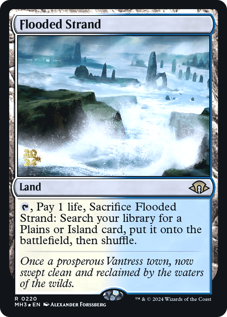 Flooded Strand (PRE-220S) - Modern Horizons 3 Promos Foil