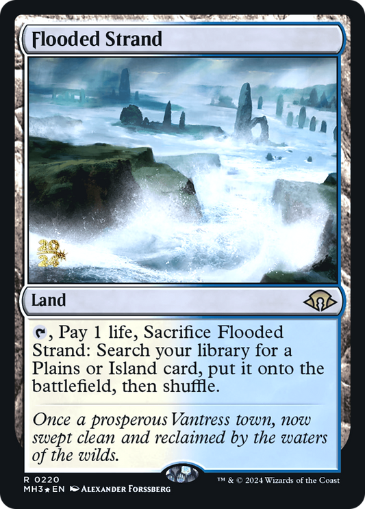 Flooded Strand (PRE-220S) - Modern Horizons 3 Promos Foil