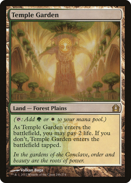 Temple Garden (RTR-248) - Return to Ravnica