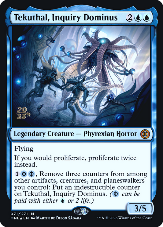 Tekuthal, Inquiry Dominus (PRE-71S) - Phyrexia: All Will Be One Promos Foil